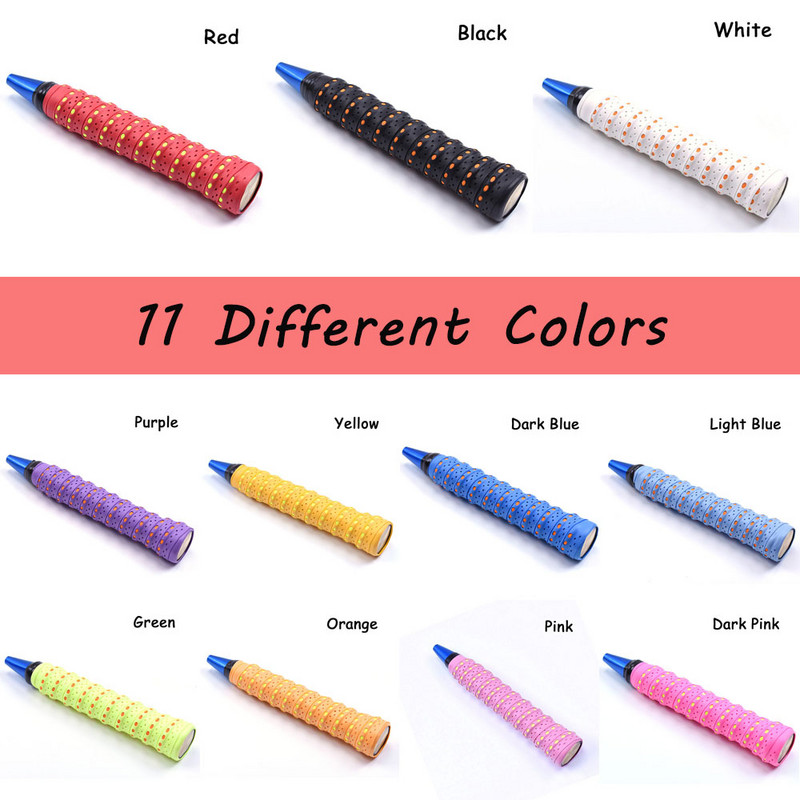 Înfășurări peste mâner de bicicletă pentru undiță de pescuit, bâte de baseball, bandă anti-alunecare, bandă de prindere, bandă de badminton, absorbită de transpirație