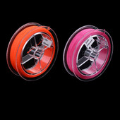 Muselinės žvejybos pagrindas lb Multifilament Braided Line Purpurinė/oranžinė