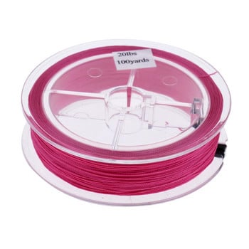 Fly Fishing Backing lb Multifilament Braided Line Μωβ/Πορτοκαλί