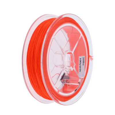 Muselinės žvejybos pagrindas lb Multifilament Braided Line Purpurinė/oranžinė