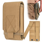 Universalus „Tactical Molle“ mobiliojo telefono dėklas, išmaniojo telefono dirželio komplektas.