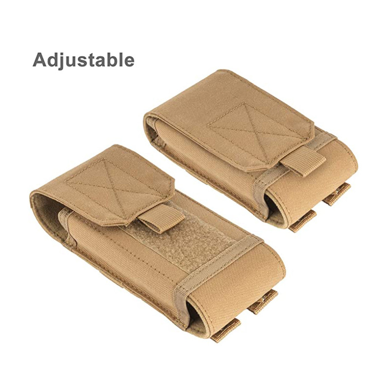 Universalus „Tactical Molle“ mobiliojo telefono dėklas, išmaniojo telefono dirželio komplektas.