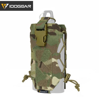 IDOGEAR Tactical Water Bottle Pouch Многофункционална радио чанта MOLLE Pouch Canteen Pouch Kettle Carrier 3580
