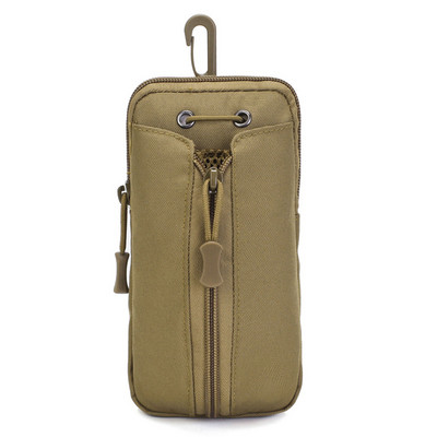 Molle maišelis juosmens krepšys Nešiojamas mobiliojo telefono vandens butelio kišenė lauko kelionėms žygiams medžioklei daugiafunkcinis įrankių laikiklis