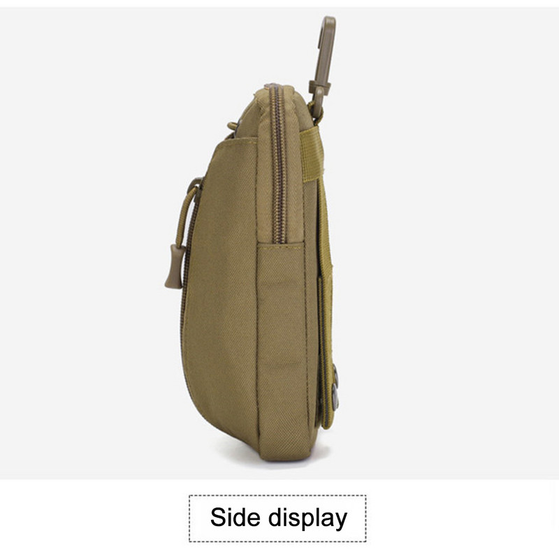 Molle maišelis juosmens krepšys Nešiojamas mobiliojo telefono vandens butelio kišenė lauko kelionėms žygiams medžioklei daugiafunkcinis įrankių laikiklis