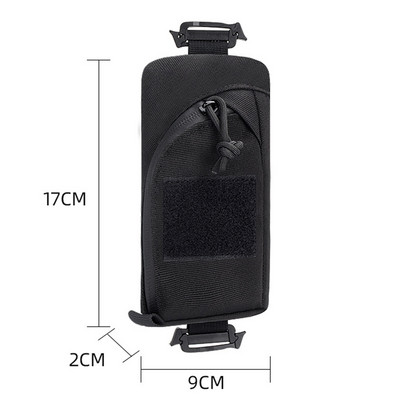 Seljakoti õlarihma kott 900D Oxfordi riidest Molle meditsiinikott Molle süsteem kerge õues matkamiseks ronimistelgimiseks