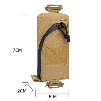 Seljakoti õlarihma kott 900D Oxfordi riidest Molle meditsiinikott Molle süsteem kerge õues matkamiseks ronimistelgimiseks