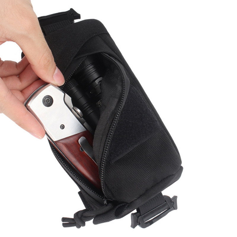 Seljakoti õlarihma kott 900D Oxfordi riidest Molle meditsiinikott Molle süsteem kerge õues matkamiseks ronimistelgimiseks