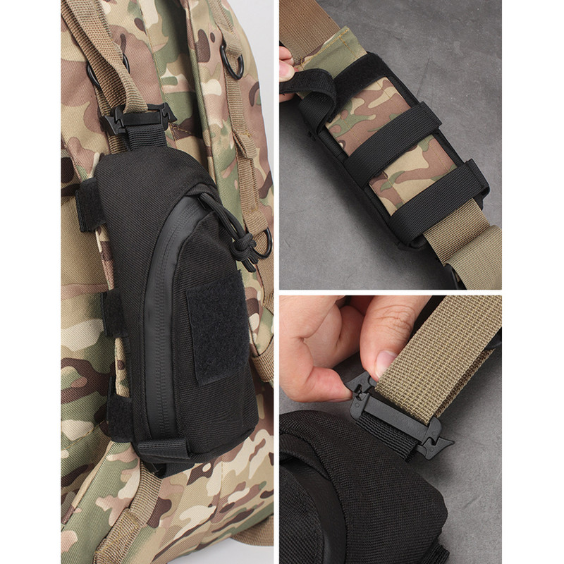 Seljakoti õlarihma kott 900D Oxfordi riidest Molle meditsiinikott Molle süsteem kerge õues matkamiseks ronimistelgimiseks