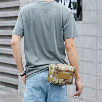 Molle Pouches Tactical Admin Pouch Compact EDC Utility Gadget Gear Pouch Military Carry Ζώνη για κρεμαστή τσάντα μέσης