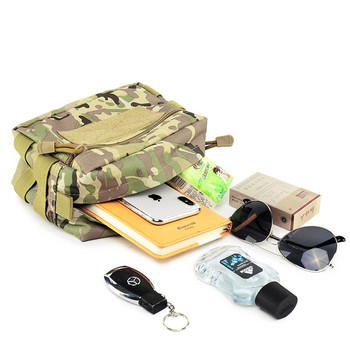 Molle Pouches Tactical Admin Pouch Compact EDC Utility Gadget Gear Pouch Military Carry Ζώνη για κρεμαστή τσάντα μέσης