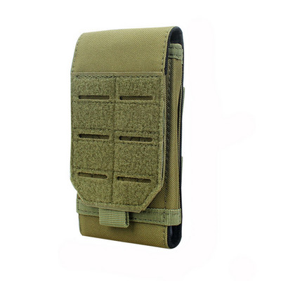 Välitingimustes meeste Molle telefonikott 600D nailonist taktikaline vöökott EDC Tool Fanny Pack Telkimine Jahindus Sõjalised tarvikud Laserkott