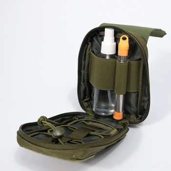 1000D Molle Tactical Waist Bag Outdoor Emergency EDC Pouch Pack Спортен Къмпинг Аксесоари за бягане Военни чанти за лов на инструменти