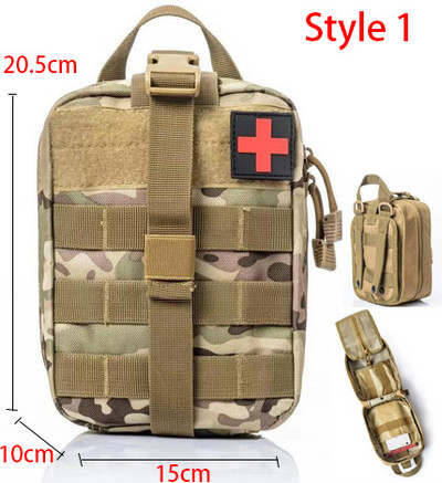 1000D Molle taktikaline vöökott välitingimustes hädaolukorras EDC kott Pack Sport Kämping Jooksutarvikud Sõjaliste tööriistade jahikotid