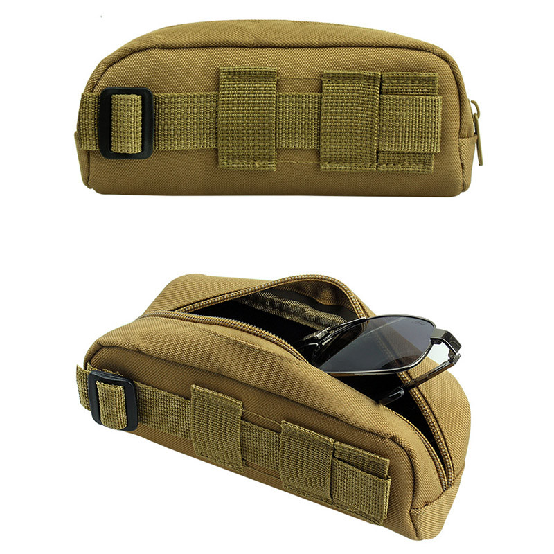Γυαλιά Tactical Molle Θήκη γυαλιών ηλίου EDC Πακέτο μέσης Τσάντα γυαλιά νάιλον μέσης γυαλιά τσάντα Organizer Θήκη για κυνήγι