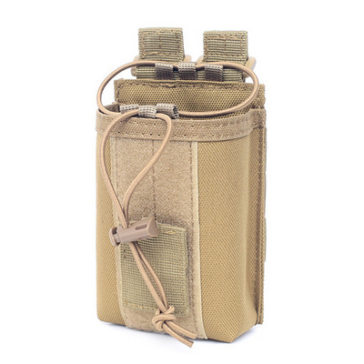 Taktikaline Molle raadiosaatja raadiosaatja kott sisetelefoni salvestuskott välitingimustes Molle kott sõjaline kaasaskantav matkahoidik