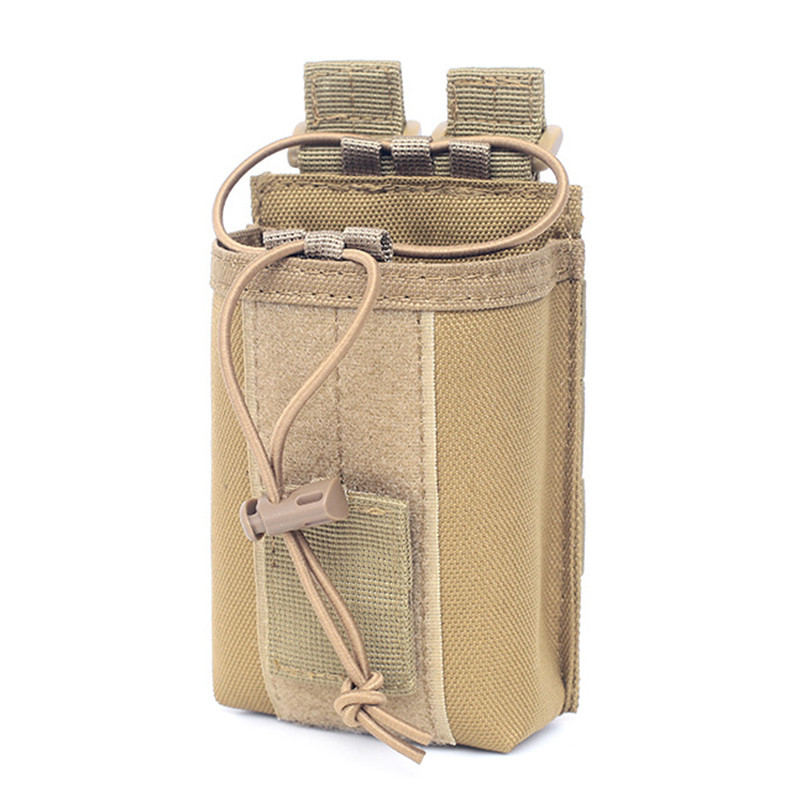 Taktikaline Molle raadiosaatja raadiosaatja kott sisetelefoni salvestuskott välitingimustes Molle kott sõjaline kaasaskantav matkahoidik