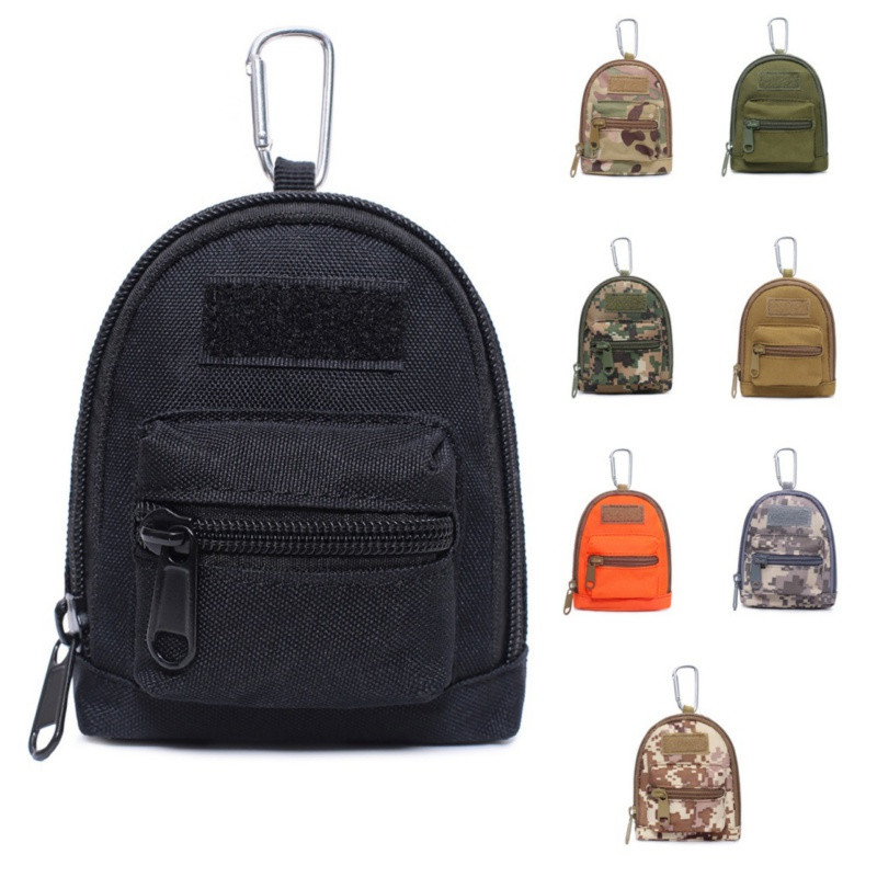 Mini münditasku maski kotihoidja Vastupidav praktiline multifunktsionaalne välijahikott koos käerihmaga