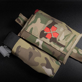 Τακτική IFAK Pouch Molle Medical Bag Military Tourniquet Holder ταχείας ανάπτυξης κιτ πρώτων βοηθειών Survival Hunting τσάντα έκτακτης ανάγκης
