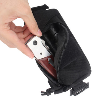 Тактически презрамки Разни чанти Molle Къмпинг на открито EDC Чанта за инструменти Ключ Фенерче Телефон Калъф за раница Аксесоари