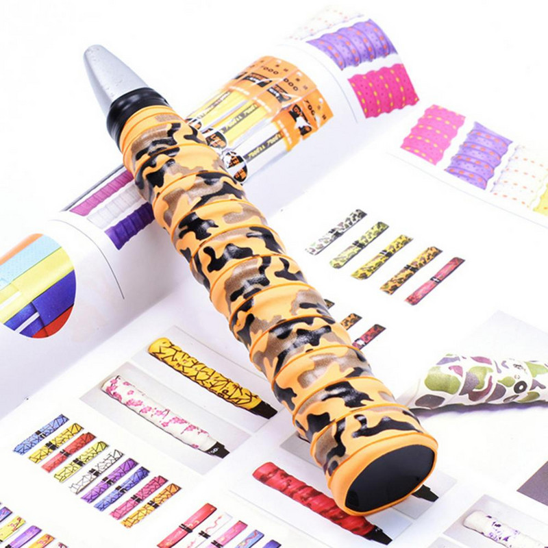 Protuklizna kamuflažna traka za badmintonski rukohvat za teniski rukohvat padel preko rukohvata za namatanje štapa za pecanje za squash