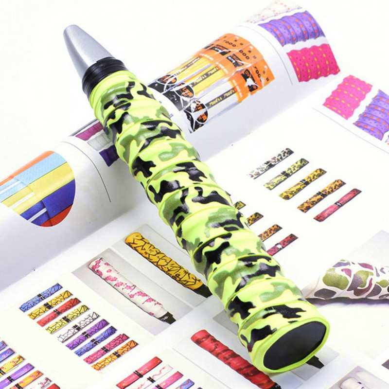 Protuklizna kamuflažna traka za badmintonski rukohvat za teniski rukohvat padel preko rukohvata za namatanje štapa za pecanje za squash