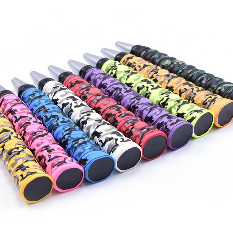 Protuklizna kamuflažna traka za badmintonski rukohvat za teniski rukohvat padel preko rukohvata za namatanje štapa za pecanje za squash