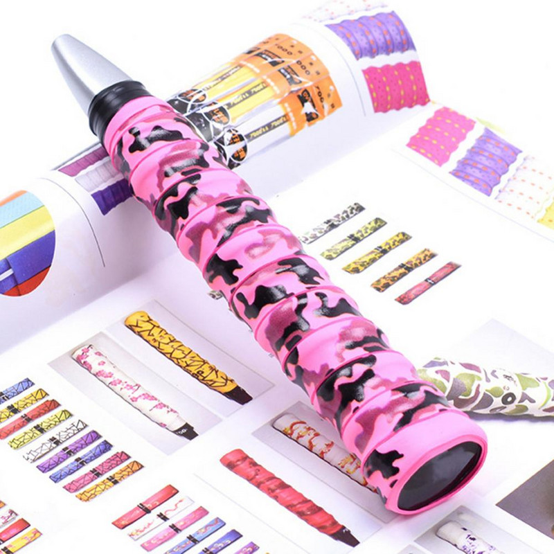 Protuklizna kamuflažna traka za badmintonski rukohvat za teniski rukohvat padel preko rukohvata za namatanje štapa za pecanje za squash