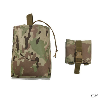 Molle sulankstomas taktinis žurnalas išmetimo maišelis medžioklės karinis EDC krepšys, sulankstomas komunalinis atkūrimo įrankis