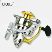 Μεταλλικό κύπελλο από κράμα αλουμινίου ψαρέματος χωρίς κενό και αυτοασφαλιζόμενο Raft Fishing 6,2:1 αναλογία ταχύτητας Αξεσουάρ καρούλι ψαρέματος κυπρίνου