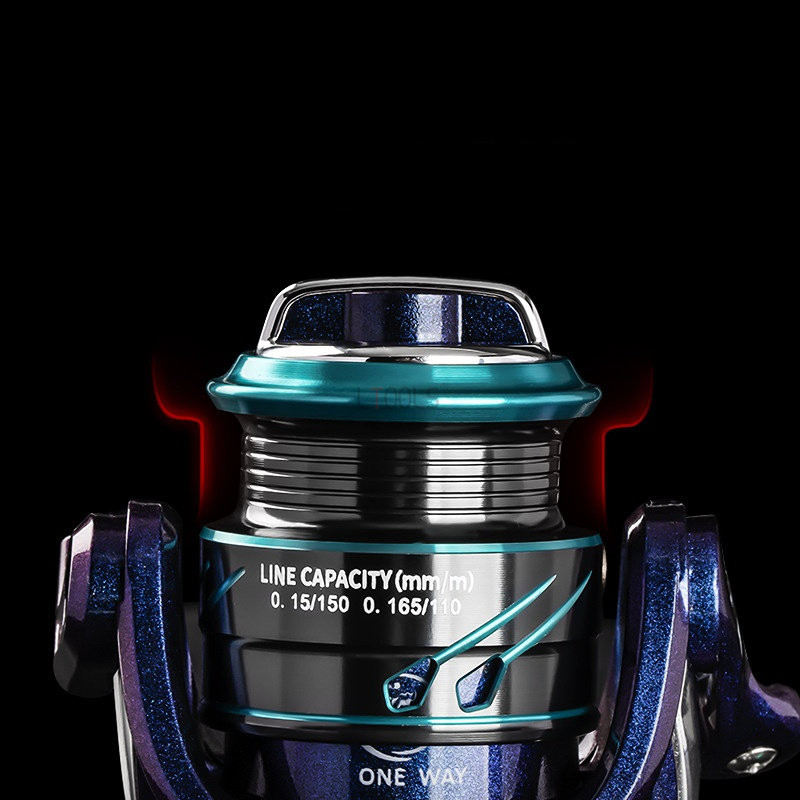 Žvejybos ritės masalas 500 800 spiningo ritė, dviguba rankena, giliai sekli ritė Karpių žūklės ritė su balansinio meškerės priedais