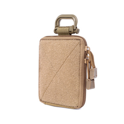 Molle Nylon taktikai segédtáska katonai kültéri túrázáshoz kompakt deréktáska fülhallgató férfi kulcsos érme pénztárca EDC szerszámos vadászcsomag