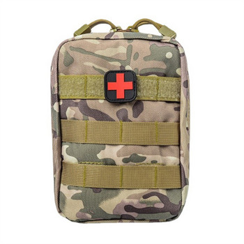 Нови тактически комплекти за първа помощ Медицинска чанта Къмпинг на открито Чанта за катерене Многофункционален джоб за колан за кръста Армейски военен EDC калъф