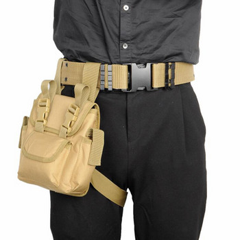 Тактическа военна чанта за крака, чанта за кръста, регулируема чанта за бедро EDC на открито, каране на мотоциклет, къмпинг, туризъм, ловна чанта