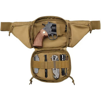 Τσάντα μέσης Tactical Gun Holster Chest Training Πεζοπορία Σκοποβολή Κυνήγι Τσάντα θήκης πιστολιού Cs Τσάντες μάχης Airsoft Paintball