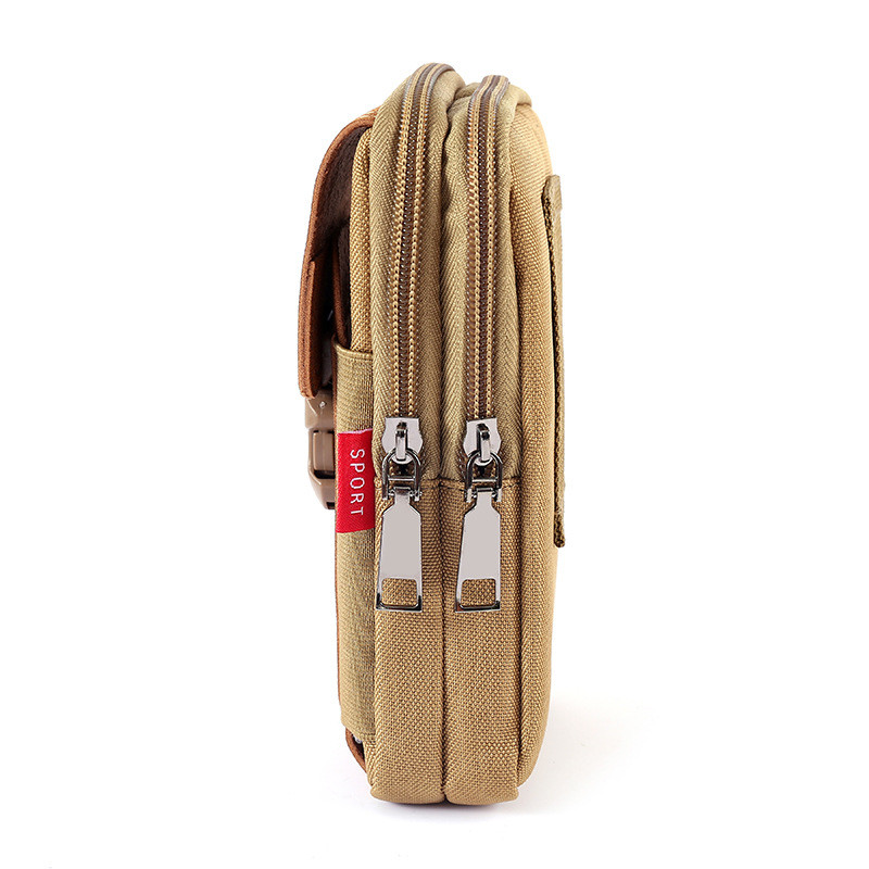 6,5-tolline telefoni kott võtmeümbris Kahekihiline sõjaväe vöökott välitingimustes vertikaalne vöökott Meeste tööriistakott Jahitarbed