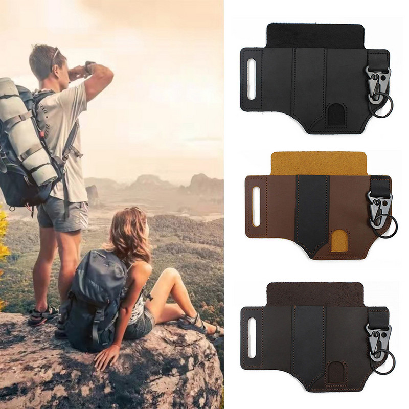 Vanjska vojna torbica Pojas Taktička EDC ključ Svjetiljka Sklopivi nož Džepni držač za privjesak Torba oko struka Torba za radni alat