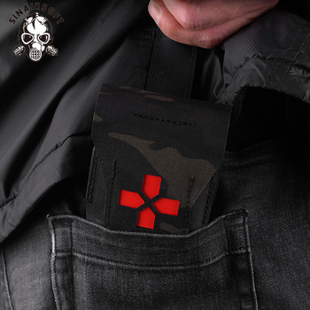 SINAIRSOFT Tactic IFAK Small Trauma Kit Чантичка за първа помощ EDC Pocket Essential Medical Gear Storage Bag Survival Safety Hunting