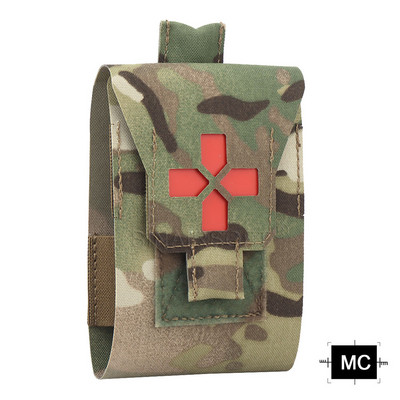 SINAIRSOFT Tactic IFAK mažas traumos rinkinys pirmosios pagalbos maišelis EDC kišeninis būtiniausias medicininės įrangos laikymo krepšys, skirtas išgyventi saugai medžioti