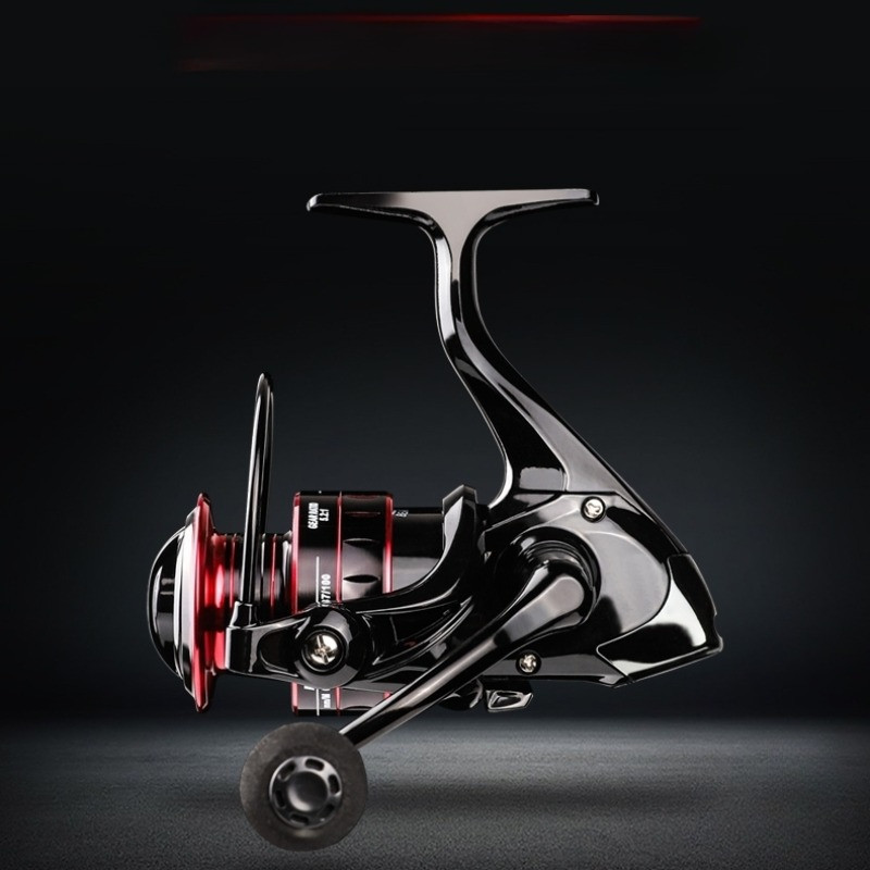 Visa metalinė žūklės ritė Meškeriojimo ritė Metalinė EVA rankena spiningo ritė, skirta karpiams sūriame vandenyje, gėlavandenėje žūklės ritėje