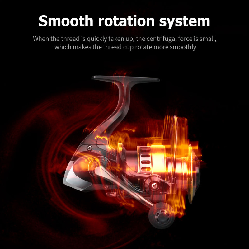 Visa metalinė žūklės ritė Meškeriojimo ritė Metalinė EVA rankena spiningo ritė, skirta karpiams sūriame vandenyje, gėlavandenėje žūklės ritėje