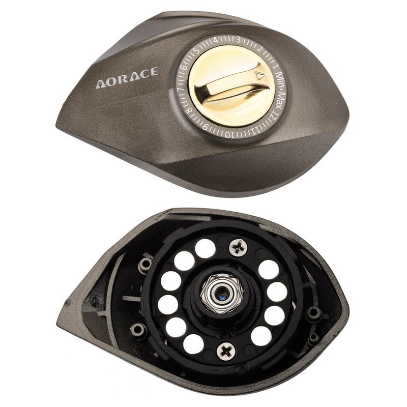 Žvejybos masalo ritė metalinė ritė 18+1BB 8kg maksimalus vilkimo greičio santykis 7,2:1 magnetinės metalinės liejimo Pesca žvejybos ritės