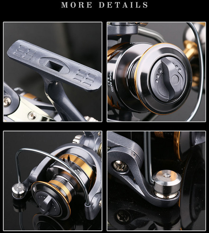 HEWEIU Deukio Fishing Lake 12kg 5,2 1 River 2bb Fake Bait Fishing Reels Kastking Ar 2000 7000 Ειδική Προσφορά