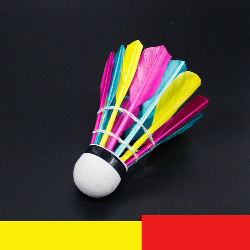 3 bucăți mingi de badminton mingi profesionale colorate de badminton pentru antrenarea volanelor Accesorii durabile de antrenament de badminton