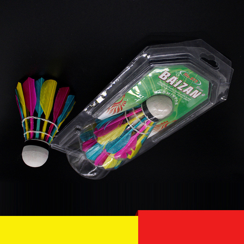 3 bucăți mingi de badminton mingi profesionale colorate de badminton pentru antrenarea volanelor Accesorii durabile de antrenament de badminton