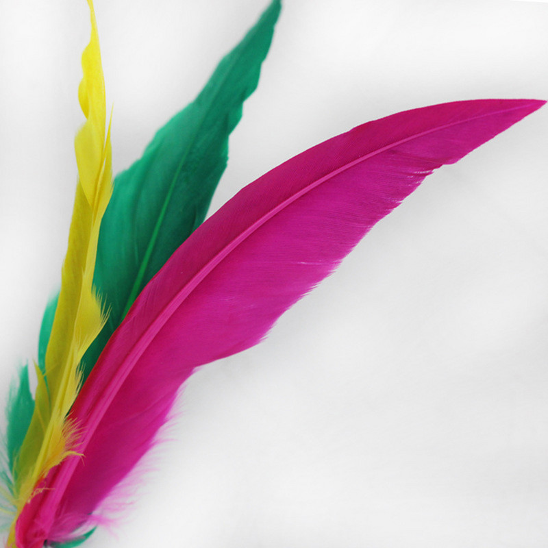 10 vnt. lauko badmintono kamuoliukų rinkinys vaikams Guminis plunksnų šaudyklės, skirtas paplūdimio vaikams, vaikų žaidimas