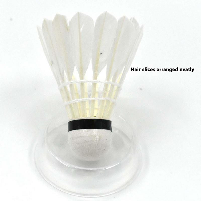Badminton Birdies 12 PCS Foam Head Duck Feather Badminton Shuttlecocks Πολυλειτουργικές επαναχρησιμοποιούμενες αθλητικές μπάλες μπάντμιντον προπόνησης