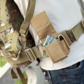 Външна тактическа чанта за цигари Найлонова запалка Батерия Съхранение Чанта за кръста Помощна програма EDC Fanny Pack Еърсофт армейско ловно оборудване