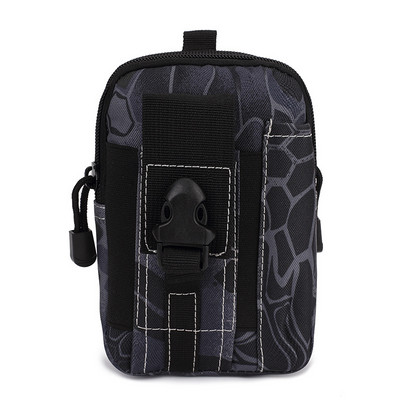 Välispordi taktikaline vöökott Multifunktsionaalne mobiiltelefonikott Kaasaskantav reisimatka mägironimine veekindel vöökott