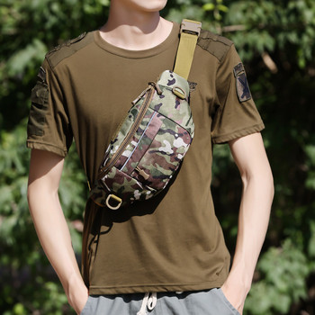 Fishing Waterproof Outdoor Waist Tactical Bag 35*18*8cm 180g Oxford Cloth Polyester Multifunctional for Lure Line Hook Tackle